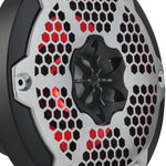 6.5” Marine 2-Way Hybrid Speaker with RGB LED, Compression Driver and Neodymium Magnet | 250W RMS 4-Ohm