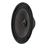 8” Slim Motorcycle & Motorsports Loudspeaker With Neodymium Magnet and Water Resistant Carbon Fiber Cone | 200W RMS 2-Ohm