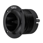 Tweeter Super Bullet de neodimio de alta compresión de 2,7" y 160 vatios. Altavoz de fonografía de titanio de 1,4" y 4 ohmios.