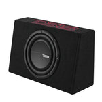 10” Amplified Shallow Subwoofer Enclosure for Pickup Trucks