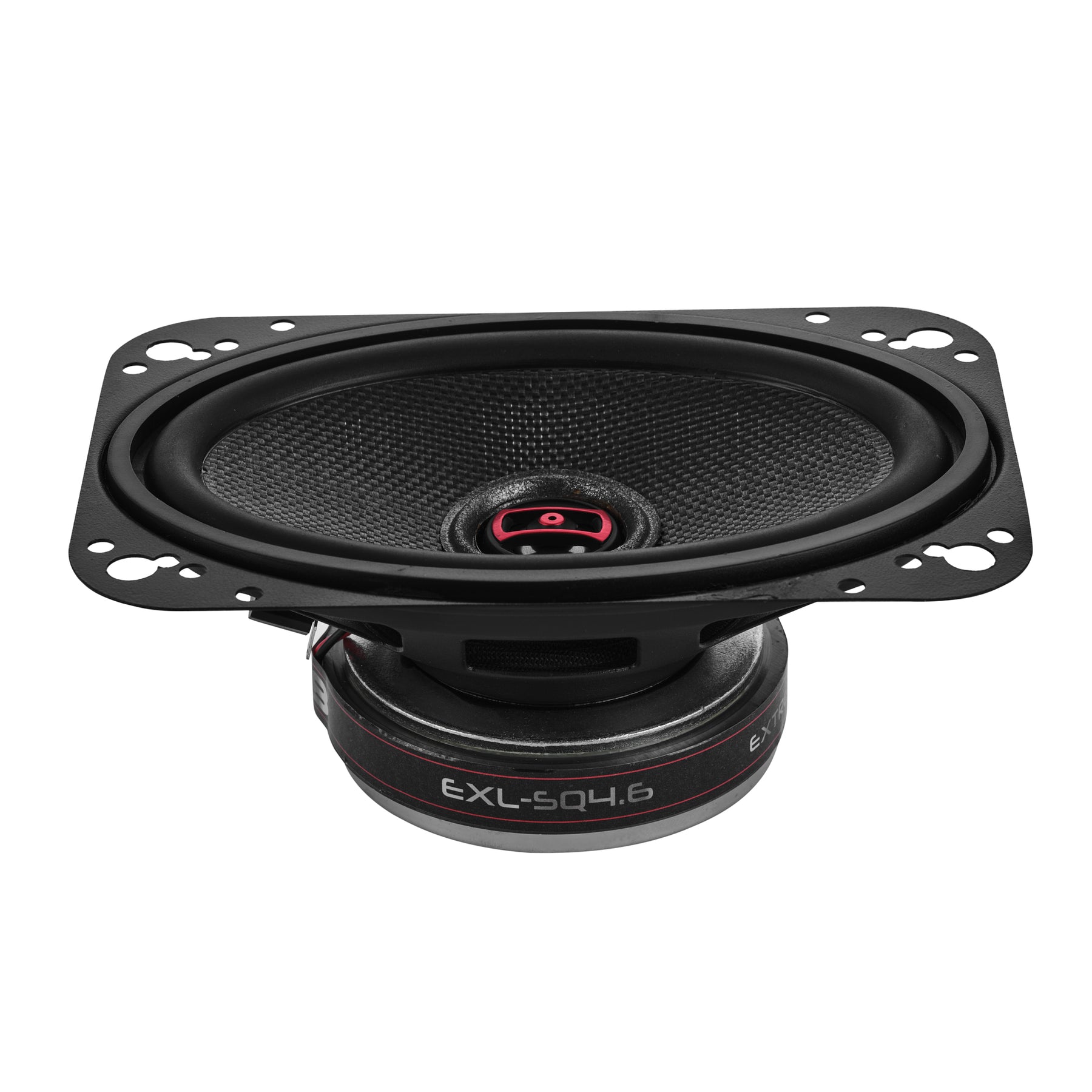 EXL 4x6” 2-Way Coaxial Speaker with Fiber Glass Cone | 60W RMS 3-Ohm