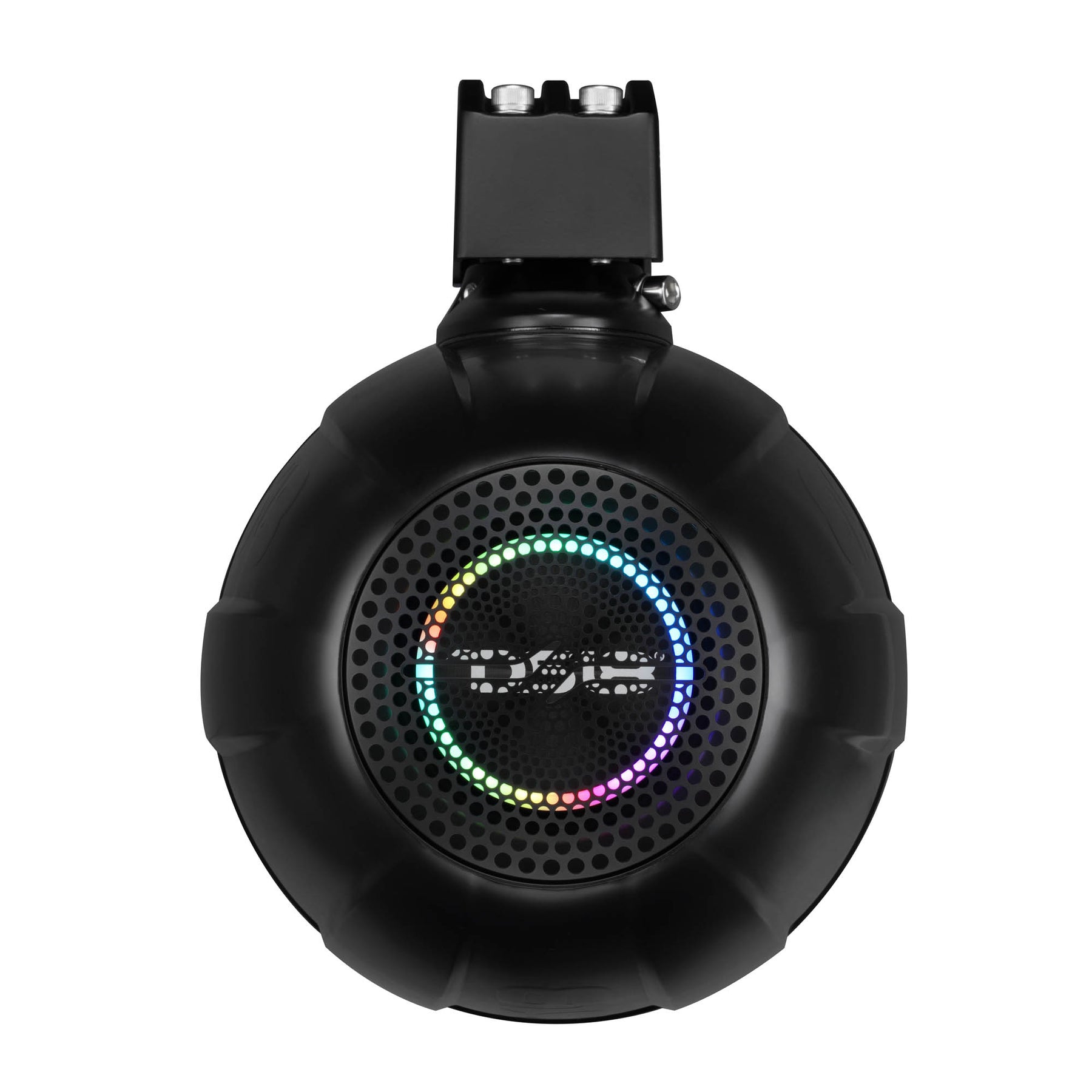 8” Marine Tower Speaker with Digital LED Lights, 1” Compression Driver, Neodymium Magnet, IP65 Rating