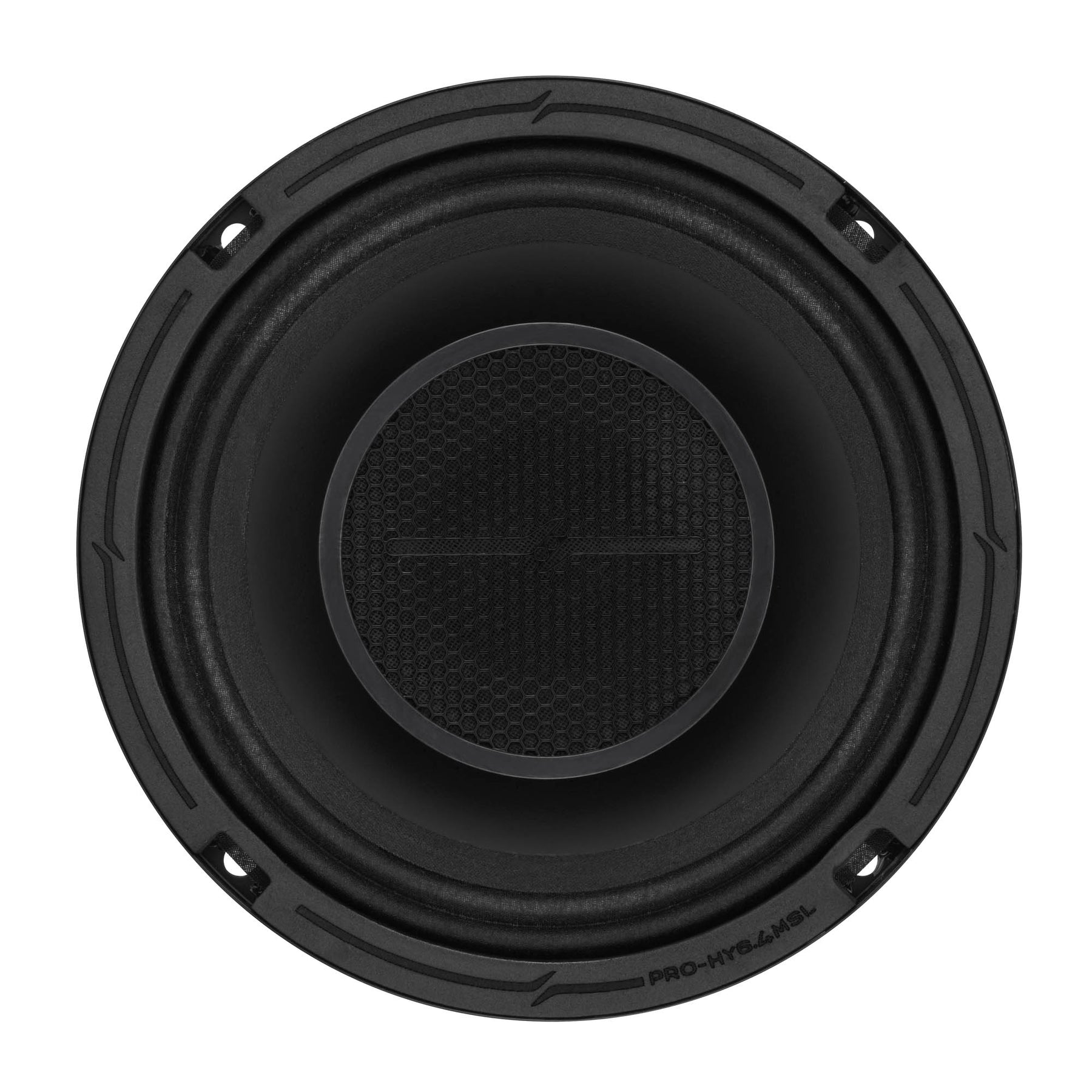 PRO 6.5" Shallow Coaxial Hybrid Mid-Range Loudspeaker with Built-in Driver | 150W RMS 4-Ohm