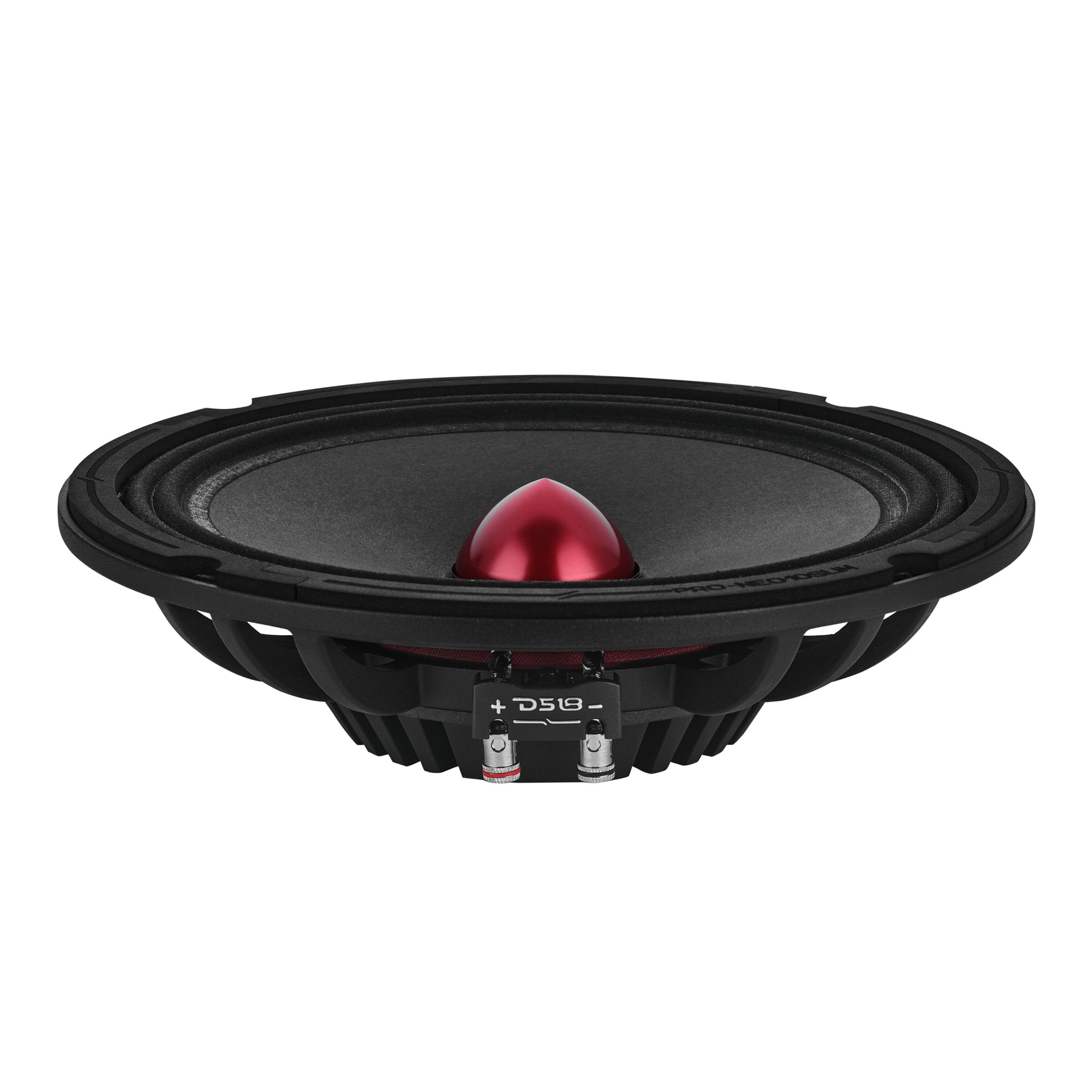 PRO 10" Slim Neodymium Mid-Range Loudspeaker with Bullet | 250W RMS 4-Ohm