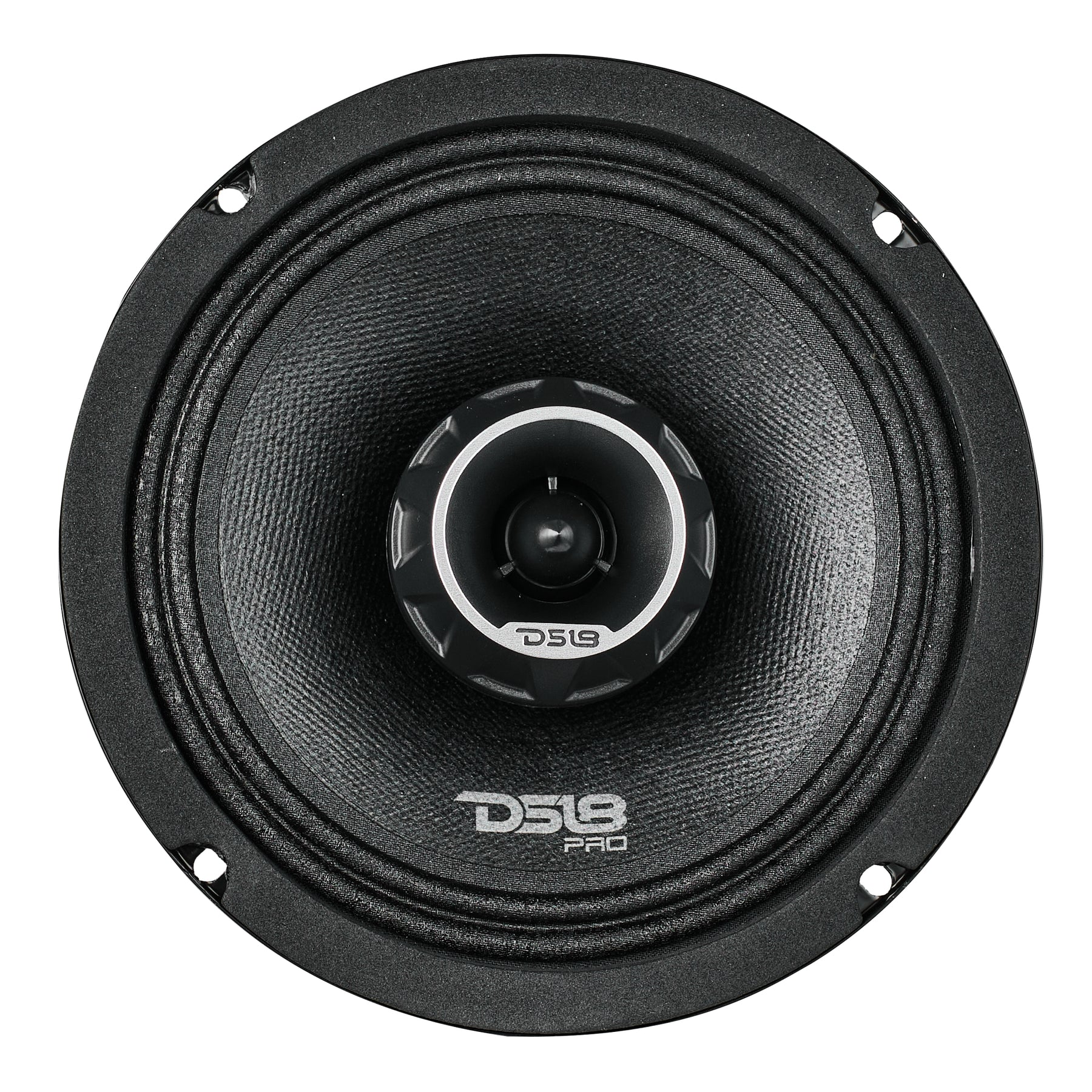 PRO-ZT 6.5" Coaxial Mid-Range Loudspeaker with Water-Resistant Cone Built-in Bullet Tweeter and Grill | 225W RMS 4-Ohm