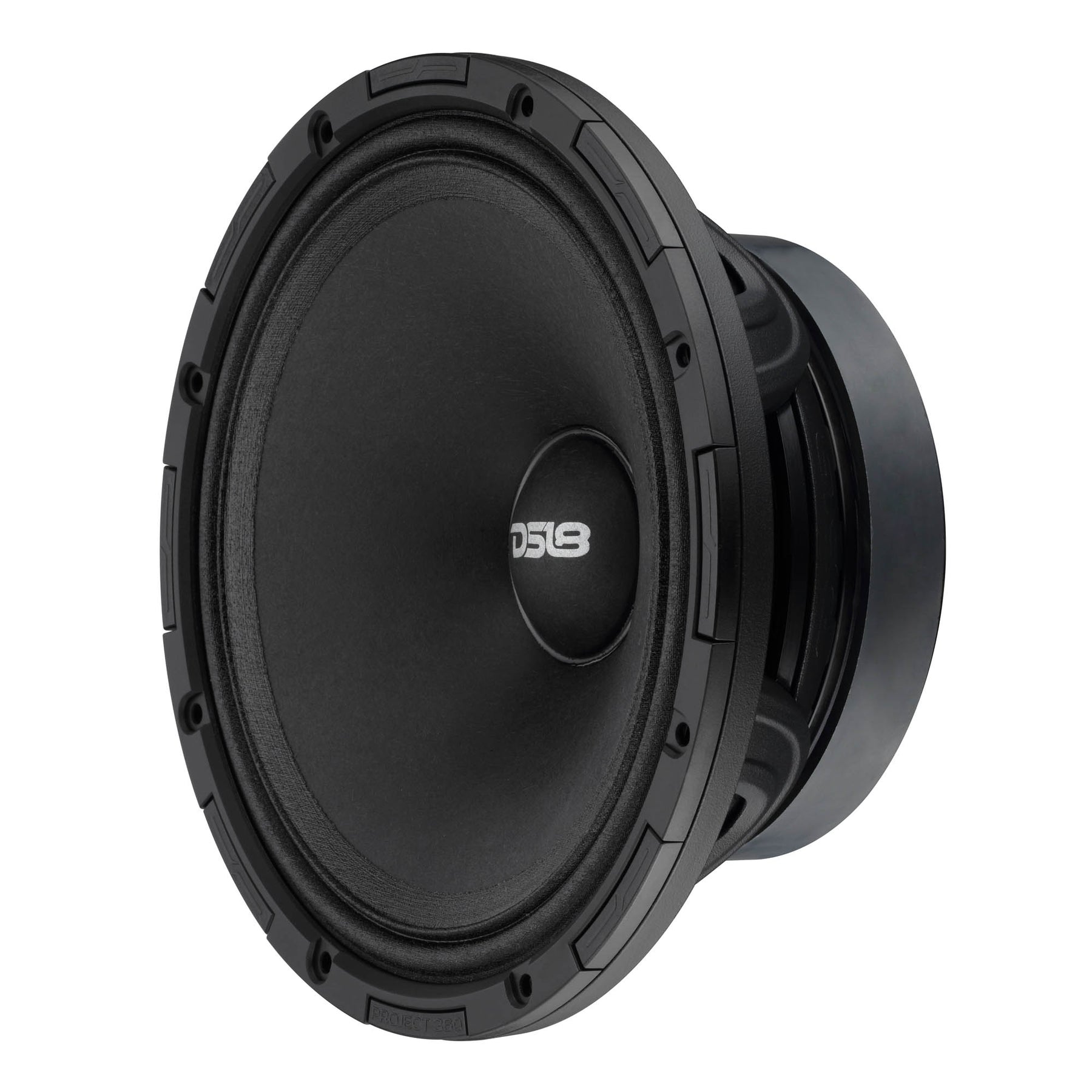 PROJECT360 8” High-Sensitivity Mid-High Loudspeaker - 300W RMS 4-Ohm - Rotating Recone Design For Quick Repair