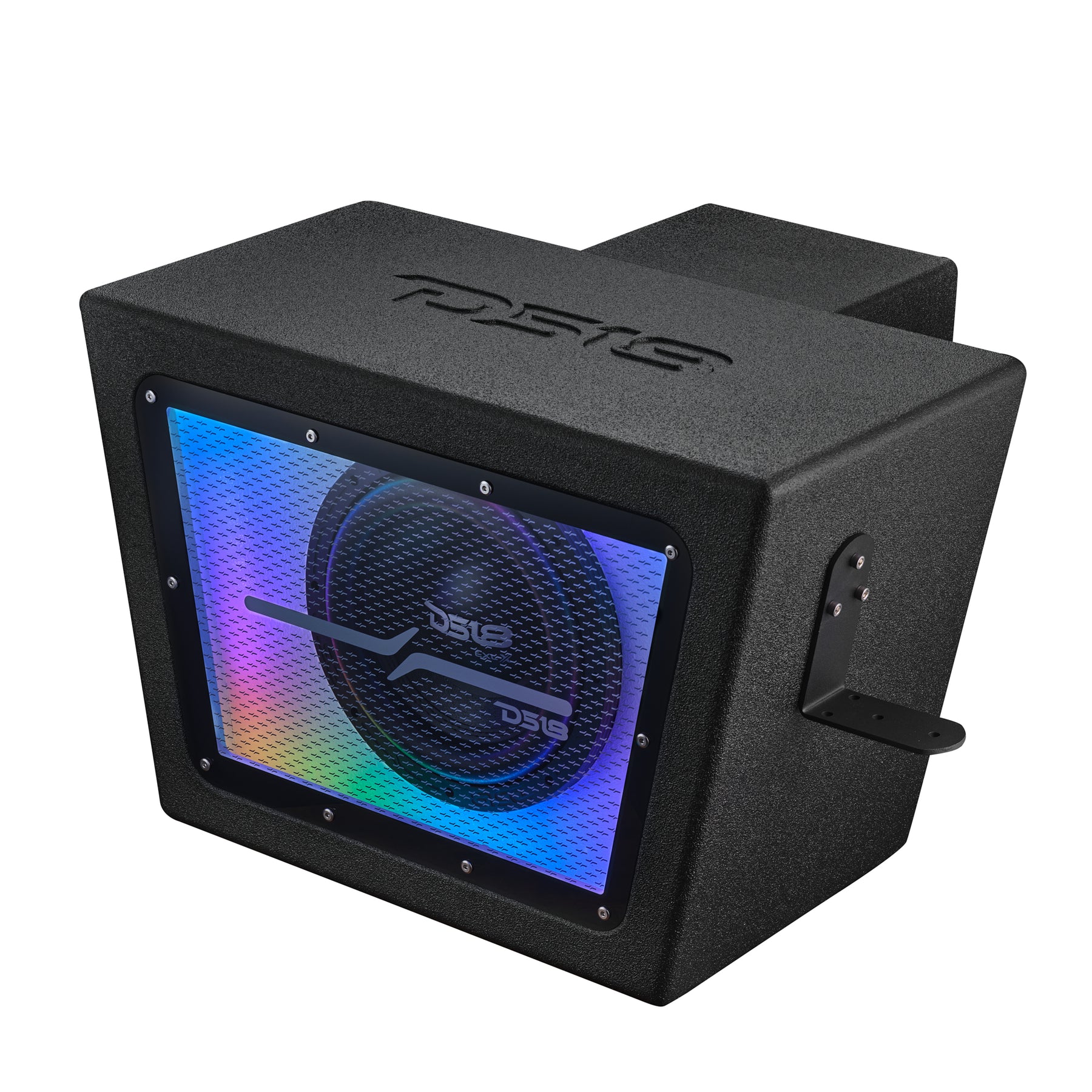 Polaris RZR PRO/XP 10" Bandpass Subwoofer Enclosure for Rear Cargo Box with Digital LED Lights | EXL-X10.2D Preloaded
