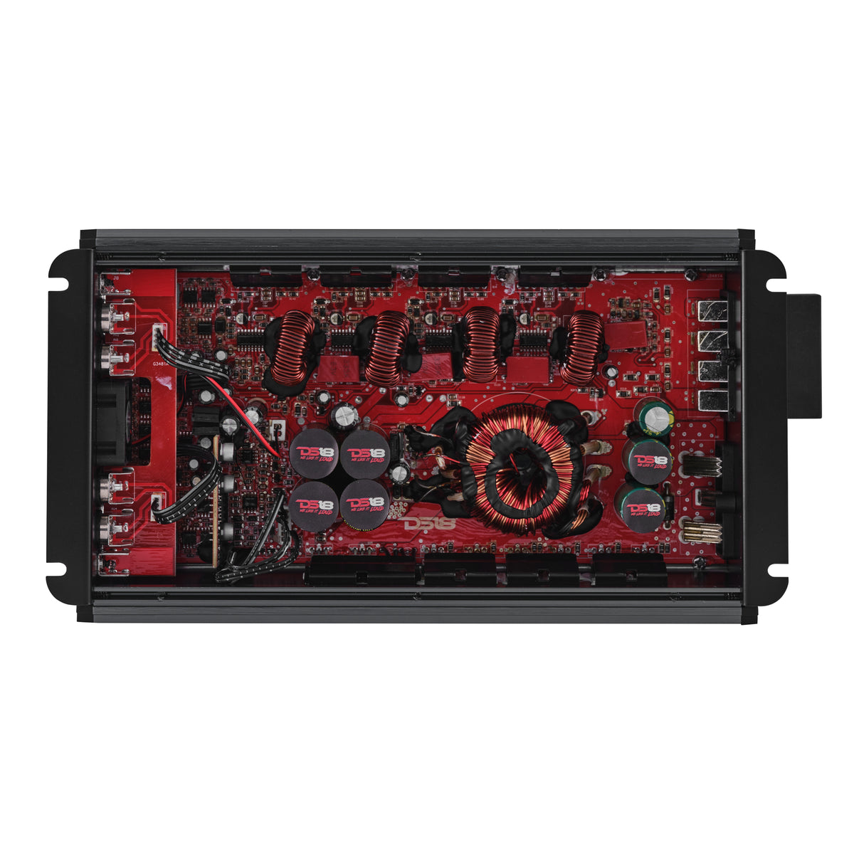 FRP Compact 4-Channel Full-Range Class-D Amplifier | 2400W RMS