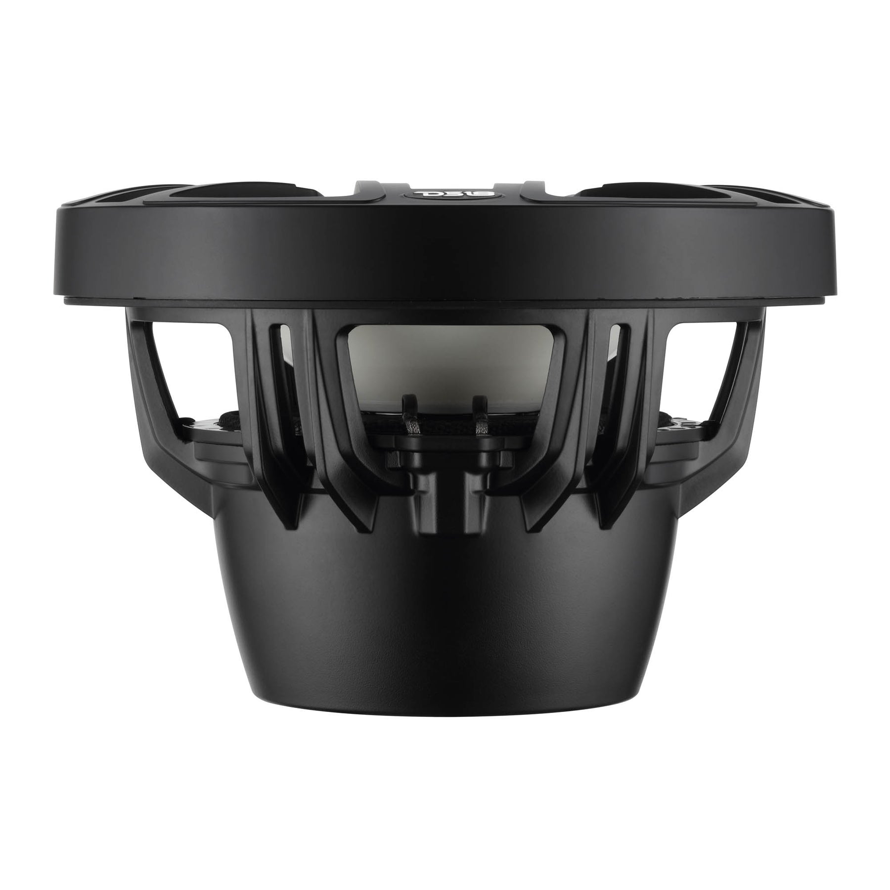 Subwoofer marino de 10" con motor de imán híbrido, rejilla extraíble y luces LED digitales - 500W RMS 4 ohmios