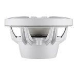 Subwoofer marino de 12" con motor de imán híbrido, rejilla extraíble y luces LED digitales - 600W RMS 4 ohmios