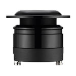 Tweeter Super Bullet de neodimio de alta compresión de 2,7" y 160 vatios. Altavoz de fonografía de titanio de 1,4" y 4 ohmios.