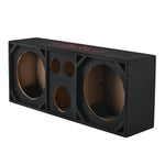 Dual 12” + Dual 4” Tweeter + 2” Driver Ported Voceteo Empty Enclosure | Speakon-Ready