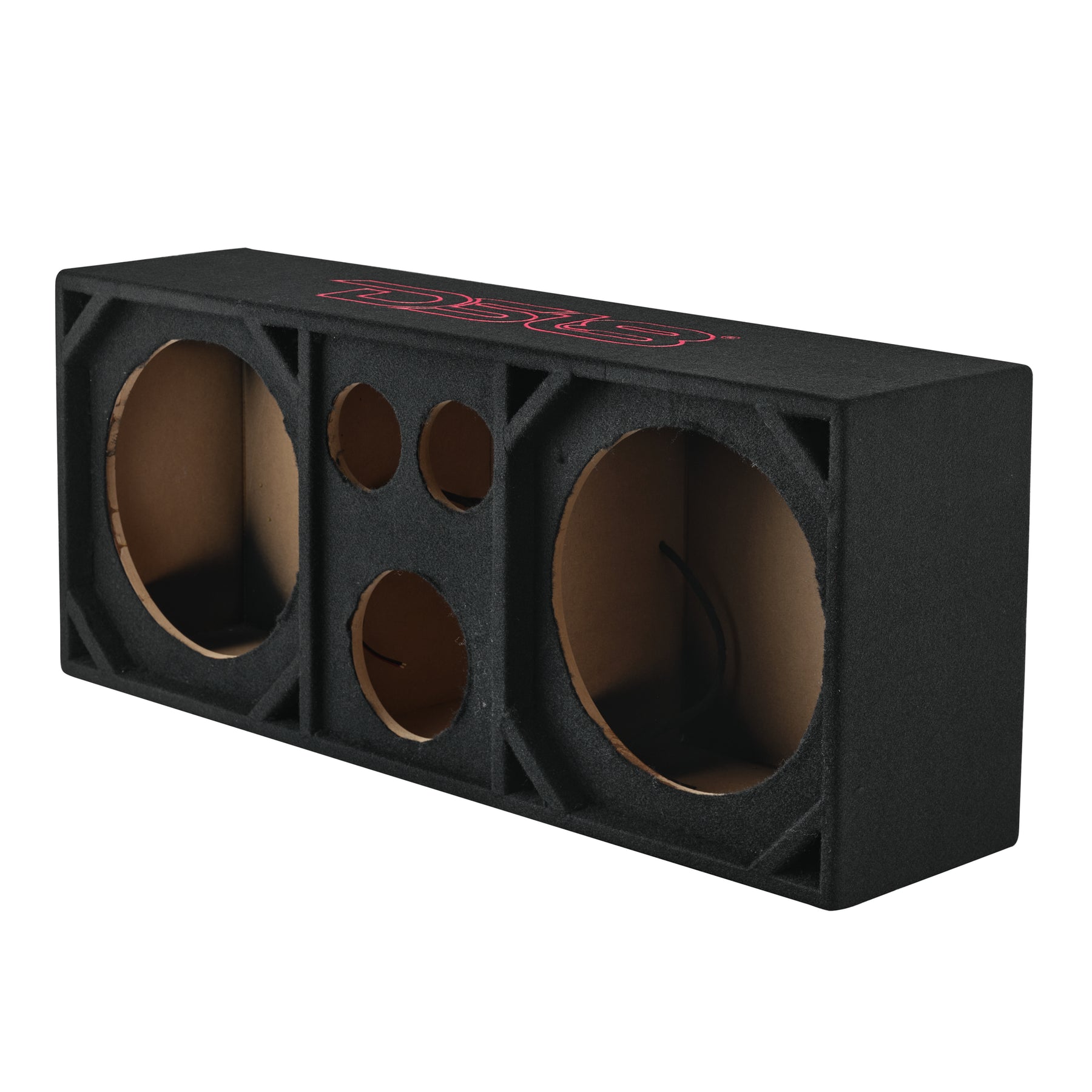 Dual 12” + Dual 4” Tweeter + 2” Driver Ported Voceteo Empty Enclosure | Speakon-Ready