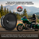 6x9” High-Sensitivity Professional Midrange Loudspeaker with Neodymium Magnet | 200W RMS 4-Ohm