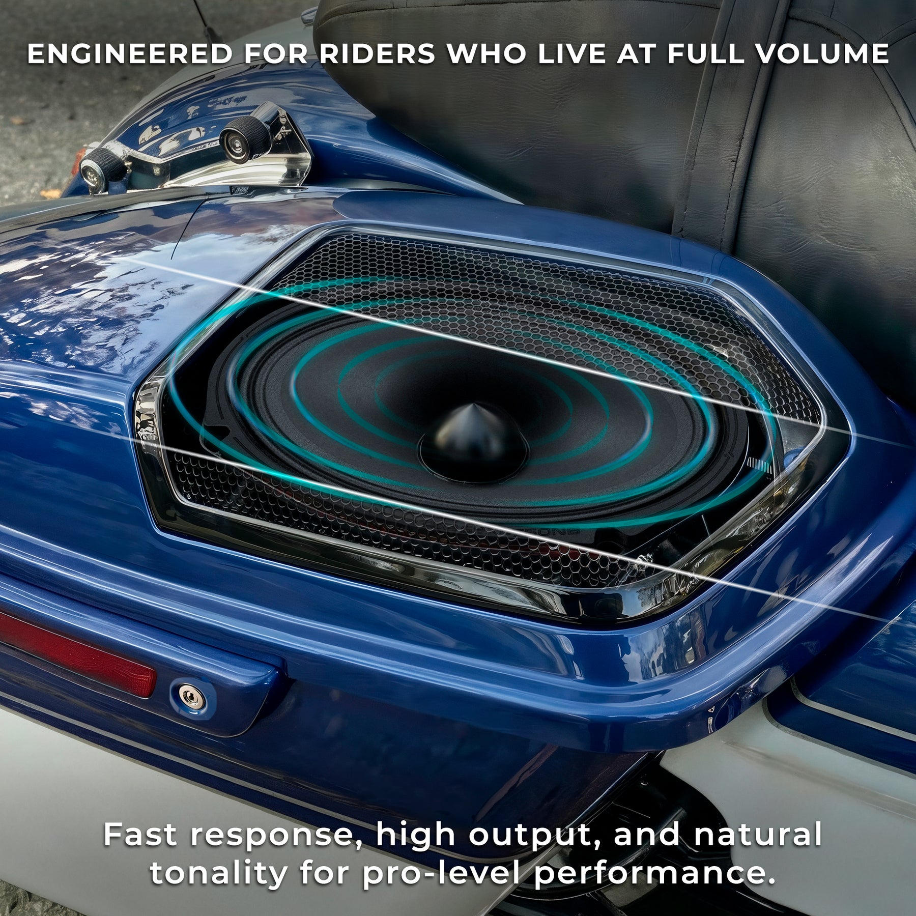 6x9" Midrange Loudspeaker with Neodymium Rings and Aluminum Bullet | 375 Watts RMS 4-Ohm