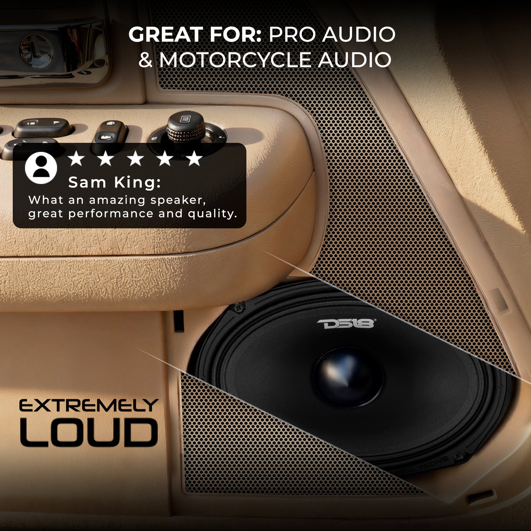 6x9" Midrange Loudspeaker with Neodymium Rings and Aluminum Bullet | 375 Watts RMS 4-Ohm