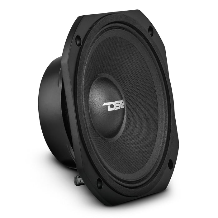 Altavoz de rango medio profesional delgado PRO de 6,5" con imán de neodimio, 180 vatios RMS, 8 ohmios - Recomendado para bocina de cúpula y difusor (LA)