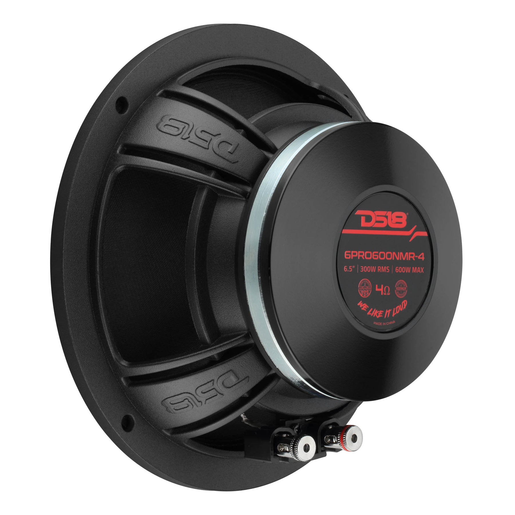 6.5” High-Sensitivity Professional Midrange Loudspeaker with Neodymium Magnet | 250W RMS 4-Ohm