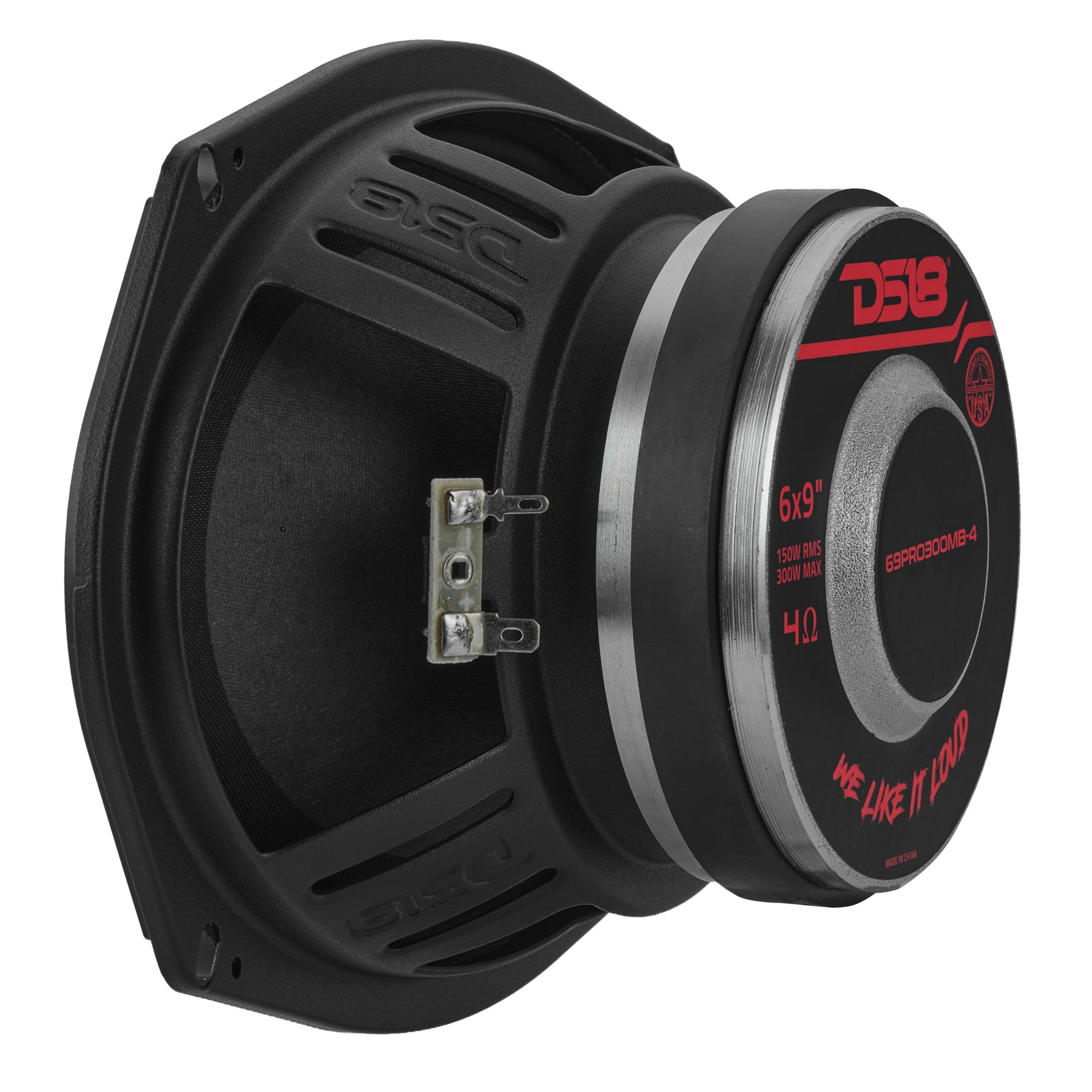 6x9” Water-Resistant Mid-Bass Loudspeaker | 150W RMS 4-Ohm