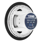 Luxury 8” 2-Way Marine Coaxial Speaker with Digital LED Lights and Flush Magnetic Mount Grille | 175W RMS 4-Ohm