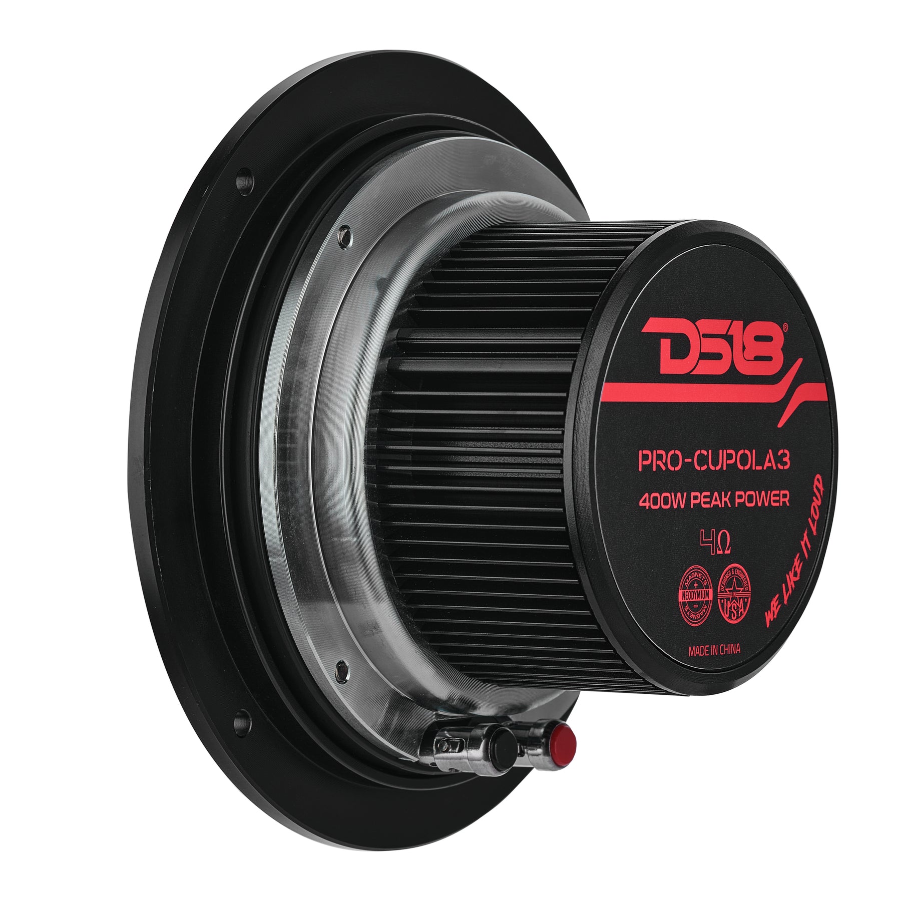 5.25'' High End Professional Soft Dome Mid Range Loudspeaker with Neodymium Magnet | 300W RMS 4-Ohm