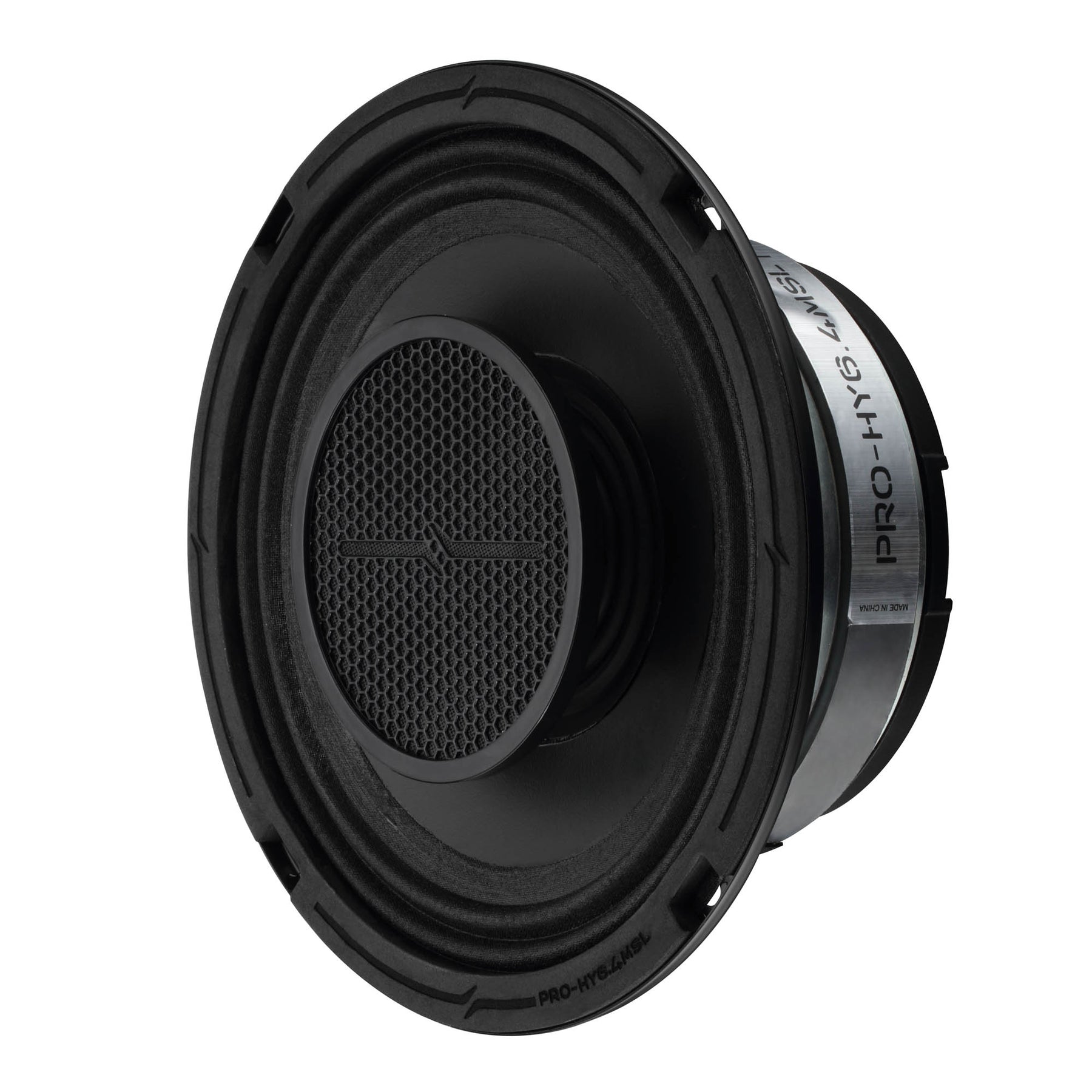 PRO 6.5" Shallow Coaxial Hybrid Mid-Range Loudspeaker with Built-in Driver | 150W RMS 4-Ohm