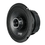 PRO-ZT 6.5" Coaxial Mid-Range Loudspeaker with Water-Resistant Cone Built-in Bullet Tweeter and Grill | 225W RMS 4-Ohm