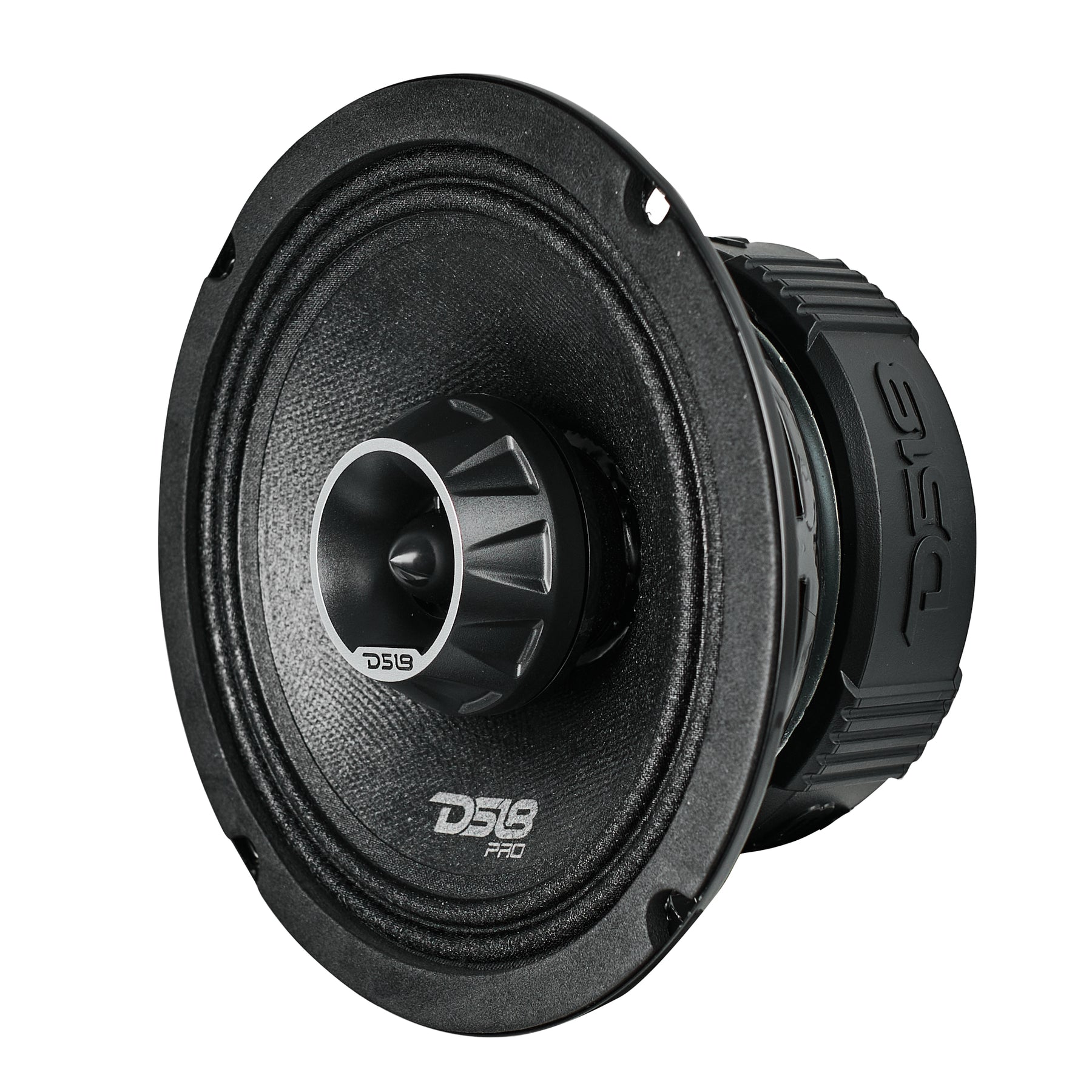 PRO-ZT 6.5" Coaxial Mid-Range Loudspeaker with Water-Resistant Cone Built-in Bullet Tweeter and Grill | 225W RMS 4-Ohm