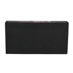 Loaded 10” Subwoofer + Passive Radiator Enclosure for Pickup Trucks