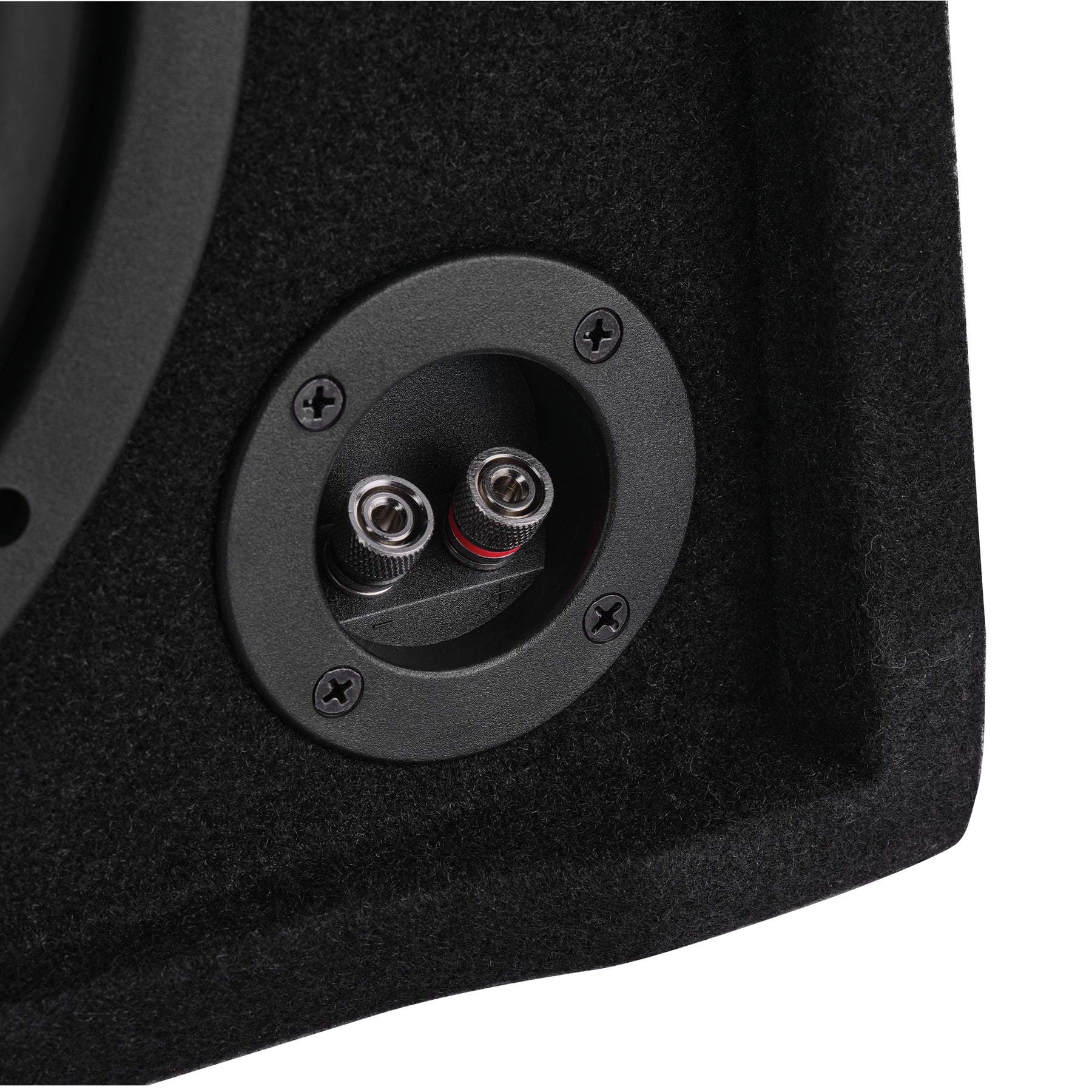 DFPU Under Seat 10” Shallow Subwoofer Enclosure | Sealed, Loaded, 600W RMS @ 2 Ohm
