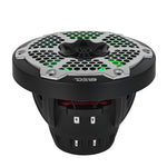 6.5” Marine 2-Way Hybrid Speaker with RGB LED, Compression Driver and Neodymium Magnet | 250W RMS 4-Ohm