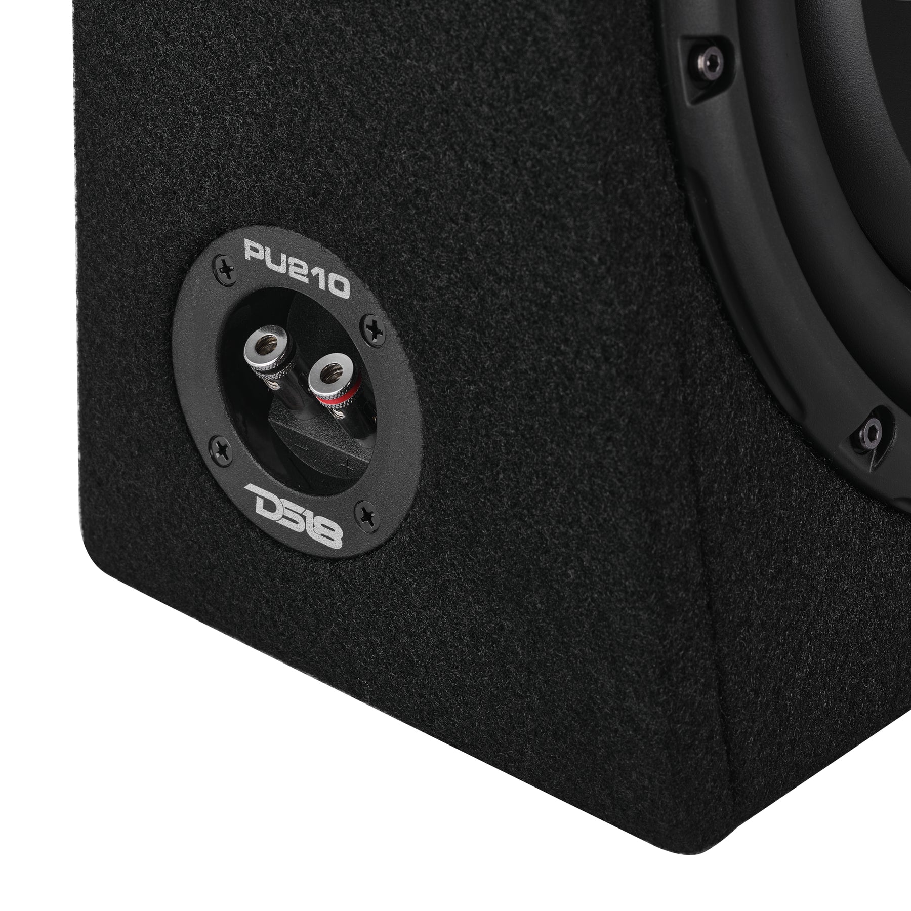 Loaded 10” Subwoofer + Passive Radiator Enclosure for Pickup Trucks