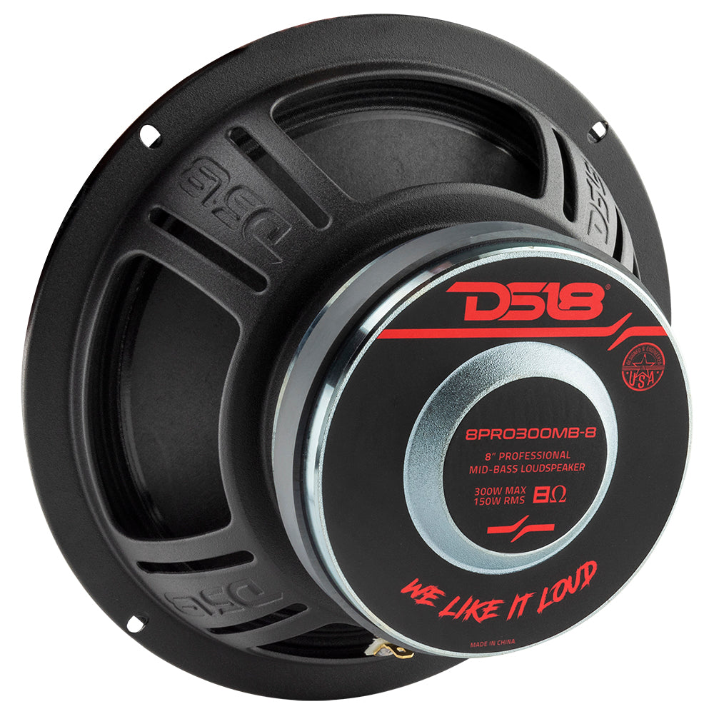 8" Mid-Bass Loudspeaker 150 Watts Rms 8-Ohm