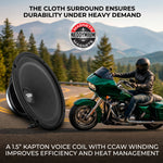 8” High-Sensitivity Professional Midrange Loudspeaker with Neodymium Magnet | 200W RMS 4-Ohm