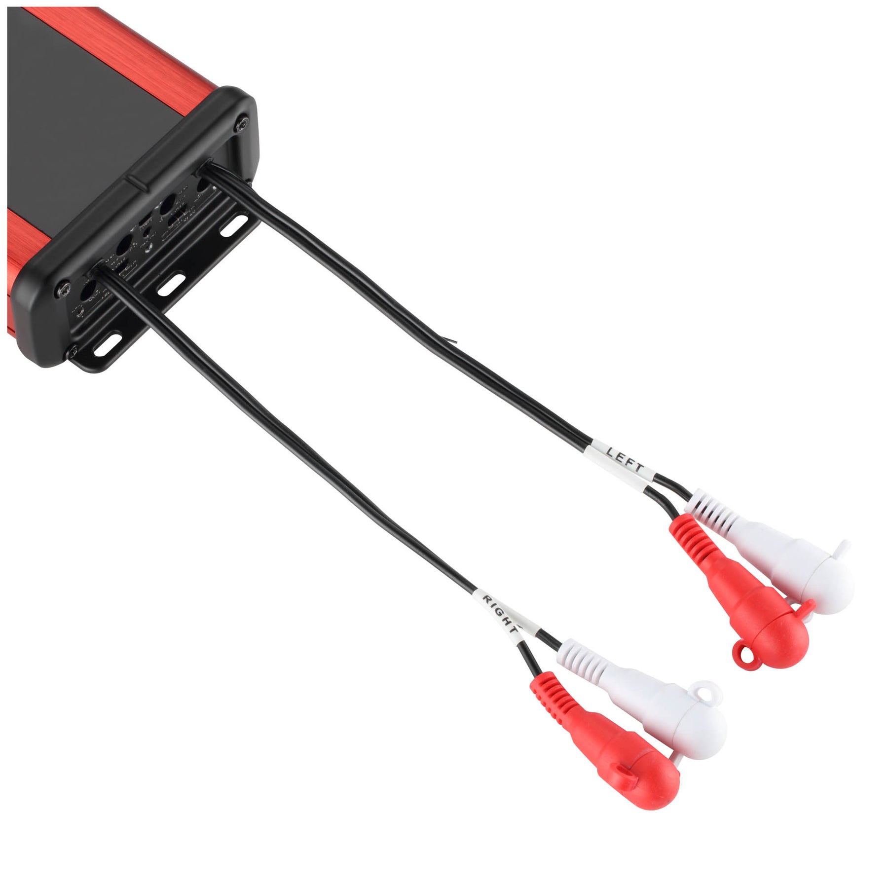 Amplificador NXL NANO de 4 canales, rango completo, clase D, IP67, para aplicaciones marinas y deportes de motor. 4 x 100 vatios RMS a 4 ohmios, 1800 vatios de potencia máxima. 