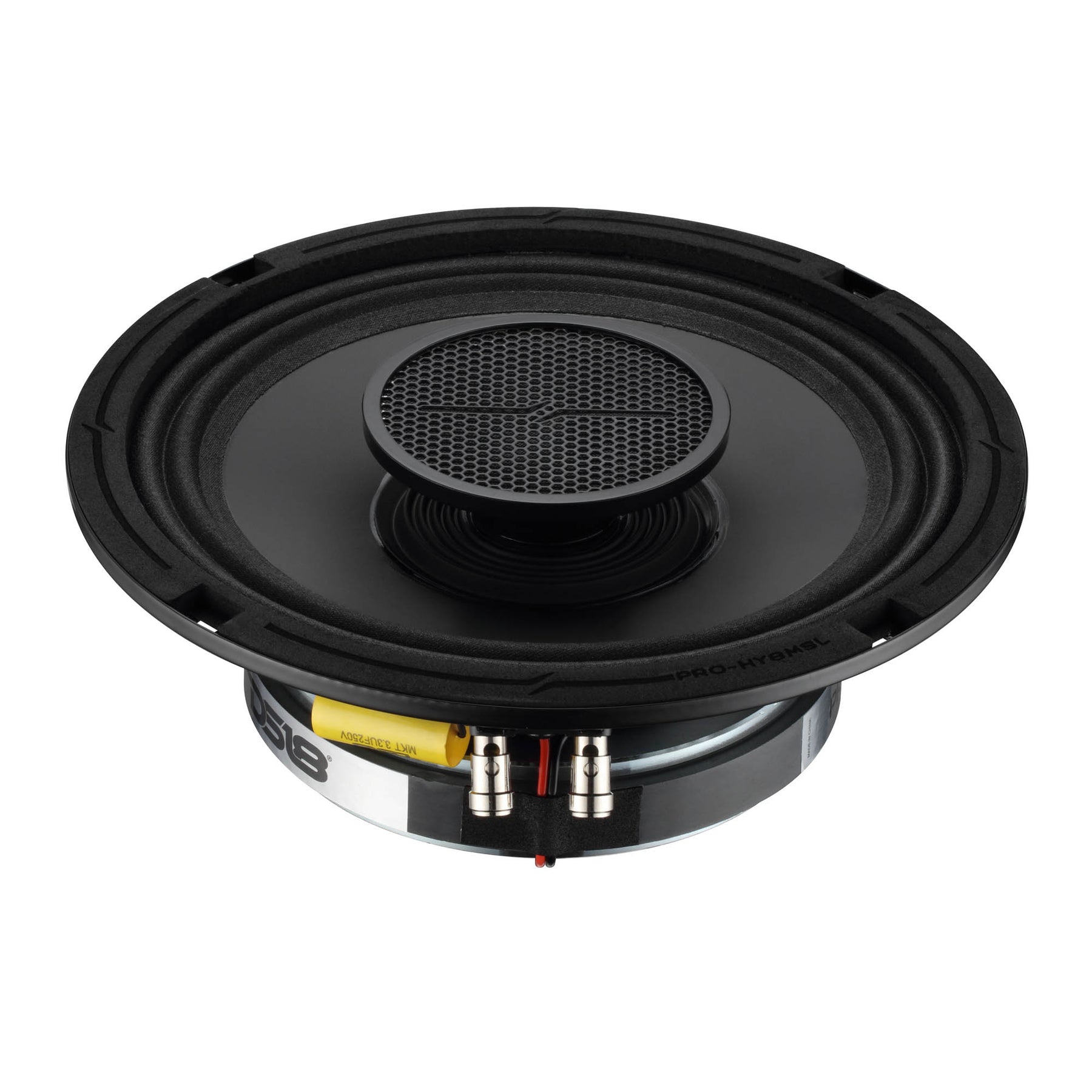 Altavoz híbrido coaxial de rango medio PRO de 8" con driver integrado, 200 vatios RMS, 8 ohmios