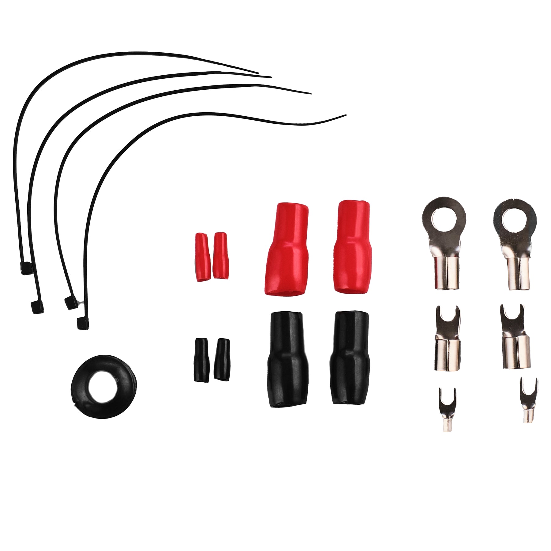 4-GA Amplifier Installation Kit - Red