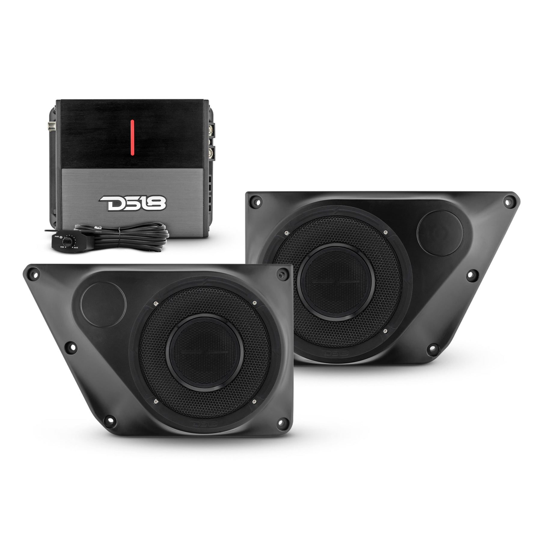 Bronco 6th Gen Rear Door Panels Loaded – Dual 6.5" Coaxial Hybrid Midrange with Amplifier