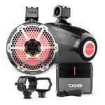 Bronco 6th Gen Roll Bar Audio Bundle – 8" Marine Tower Speakers with OEM Roll Bar Mounting Clamps & Amplifier