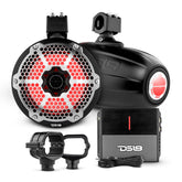 Bronco 6th Gen Roll Bar Audio Bundle – 8" Marine Tower Speakers with OEM Roll Bar Mounting Clamps & Amplifier