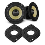 Bronco 6th Gen Dashboard Speaker Package - OEM Adapters & 3.5" Midrange Speakers