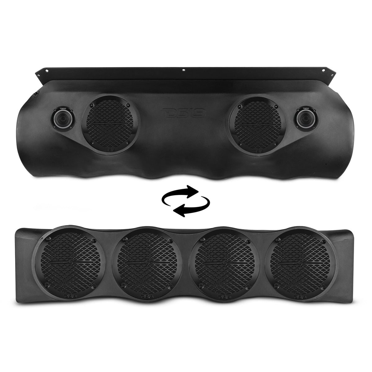 Bronco 6th Gen Rear Overhead Soundbar Loaded – 6x Coaxial Midrange Speakers and Dual Hybrid Tweeters
