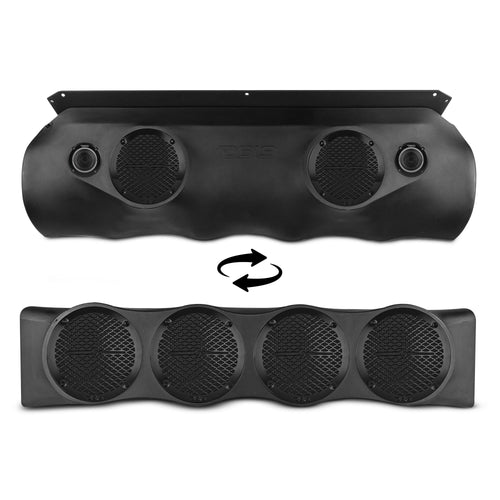 Bronco 6th Gen Rear Overhead Soundbar Loaded – 6x Coaxial Midrange Speakers and Dual Hybrid Tweeters