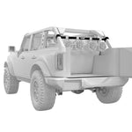 BRO-TUBE 4x 8" Marine Towers Speakers with RGB LED Lights, 4-Channel Marine Amplifier and AMPKIT for Ford Bronco 6th Gen