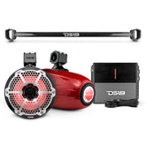 Bronco 6th Gen Mounting Tube Bundle with 8" Marine Tower Speakers and Amplifier