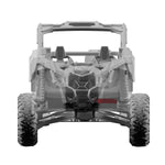 Subwoofer de 12" bajo el asiento del lado del conductor para Can-Am Maverick X3 - PSW12.4D. Subwoofer resistente a aguas poco profundas incluido.