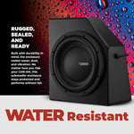 Can-Am 10” Under-Seat Subwoofer Enclosure for 2-Door & 4-Door Maverick X3 (2017-Up) - Front Driver Side