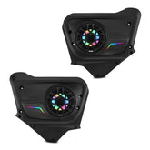 Can-Am Maverick X3 Max (2017-Up) Rear Door Speaker Panels Loaded with NXL-IQ 6.5" 2-Way Coaxial Marine Speakers and Digital LED Badge