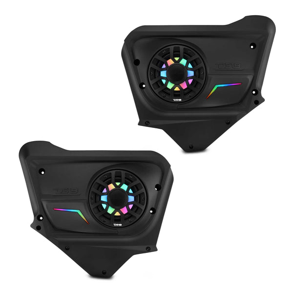 DS18 Can-Am Maverick X3 (2017-Up) Rear Door Speaker Panels Loaded