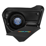 Can-Am Maverick X3 Max (2017-Up) Rear Door Speaker Panels Loaded with NXL-IQ 6.5" 2-Way Coaxial Marine Speakers and Digital LED Badge